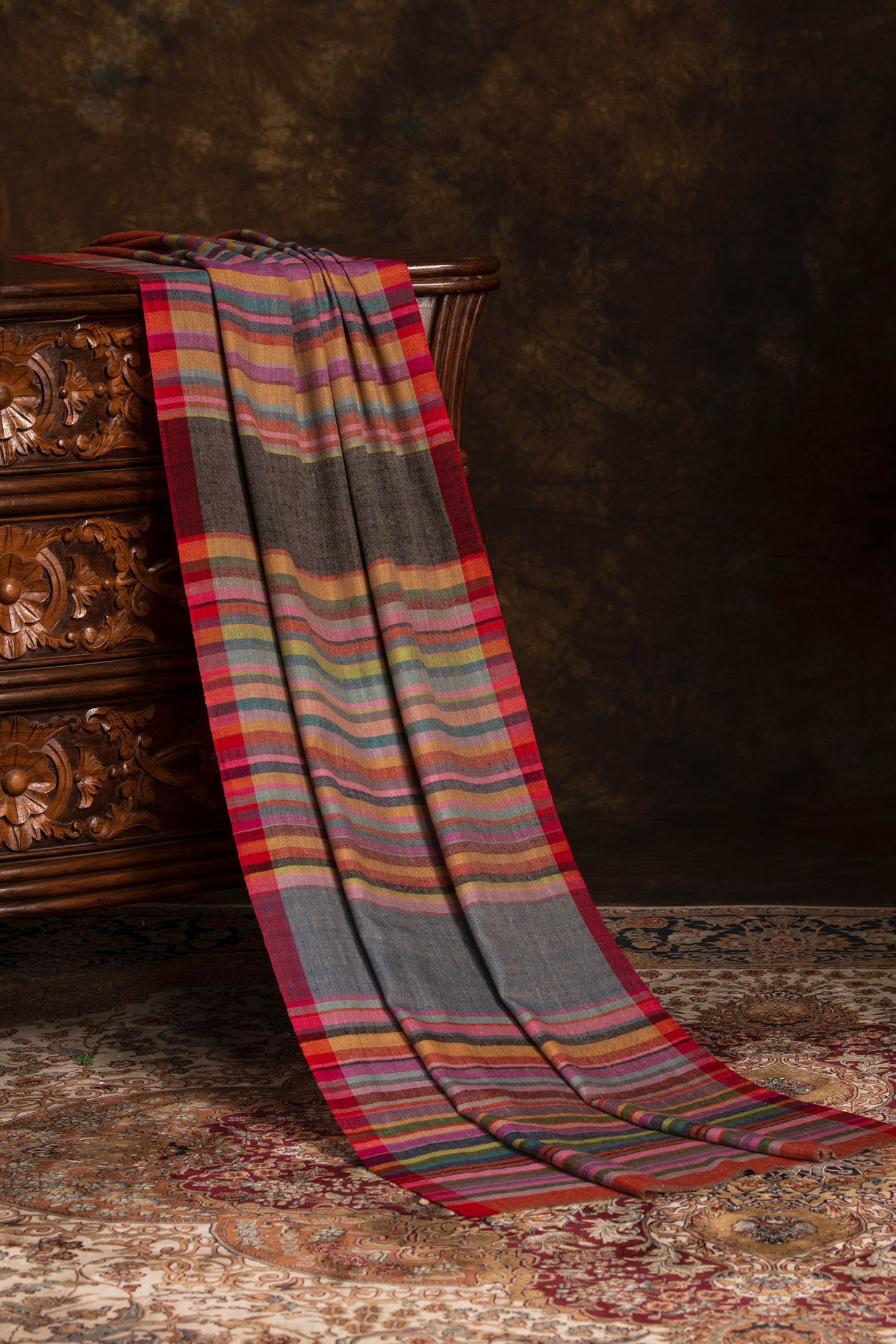 Colours of Legacy Cashmere Scarf