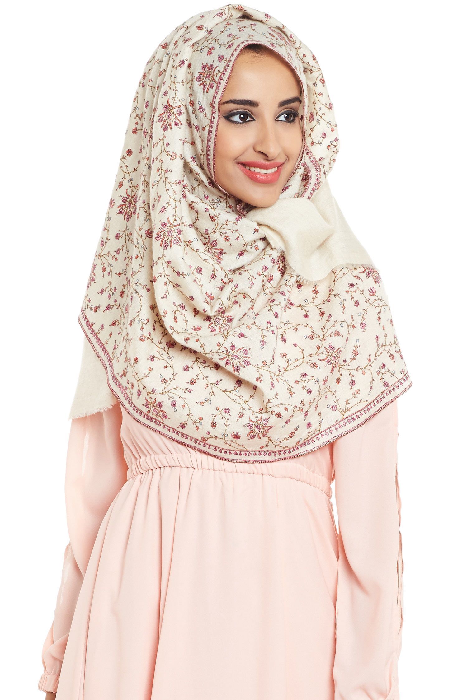 The Frosted Fire Garden Hijab