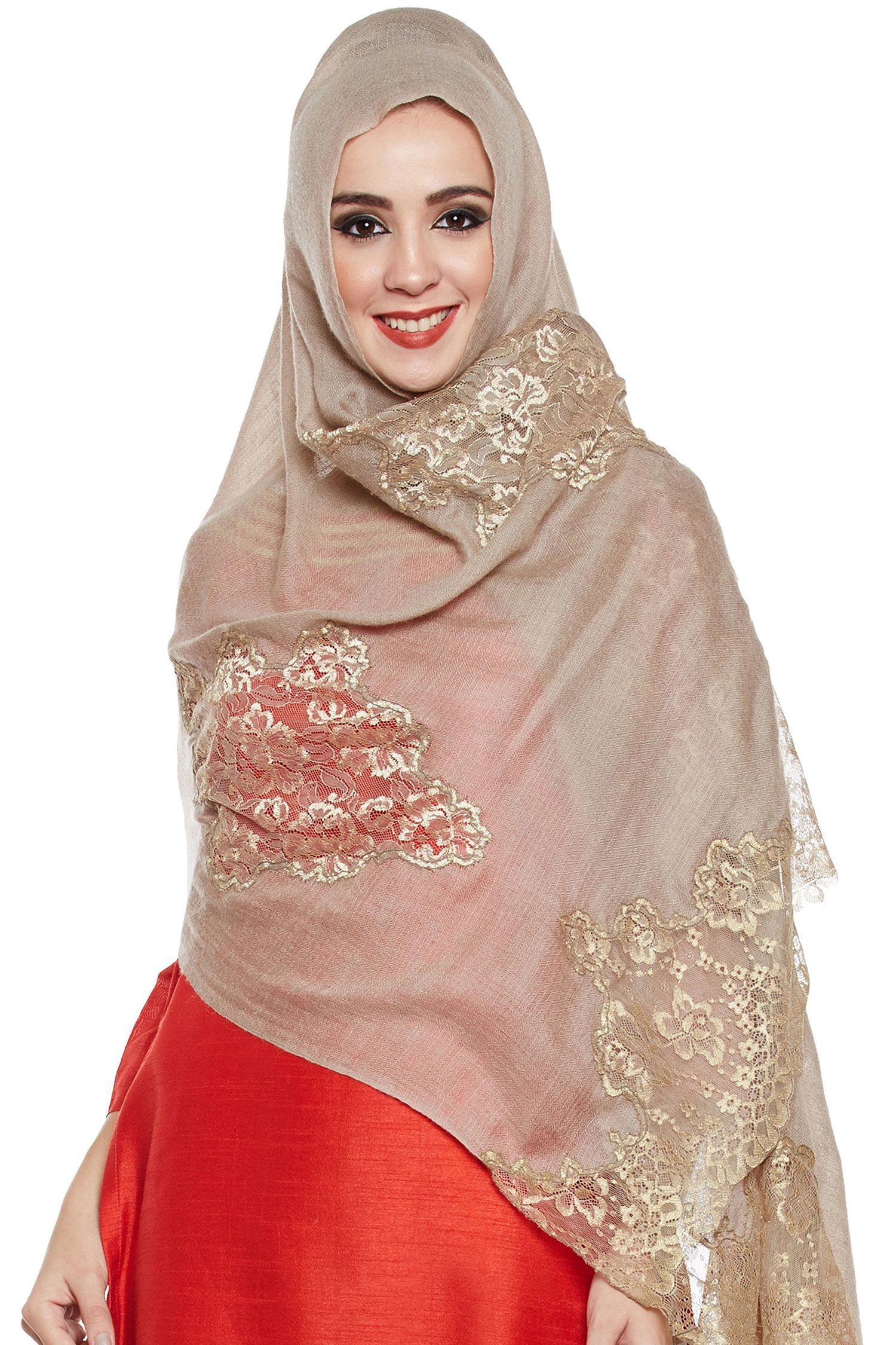 Toosh Pashmina Lace Hijab