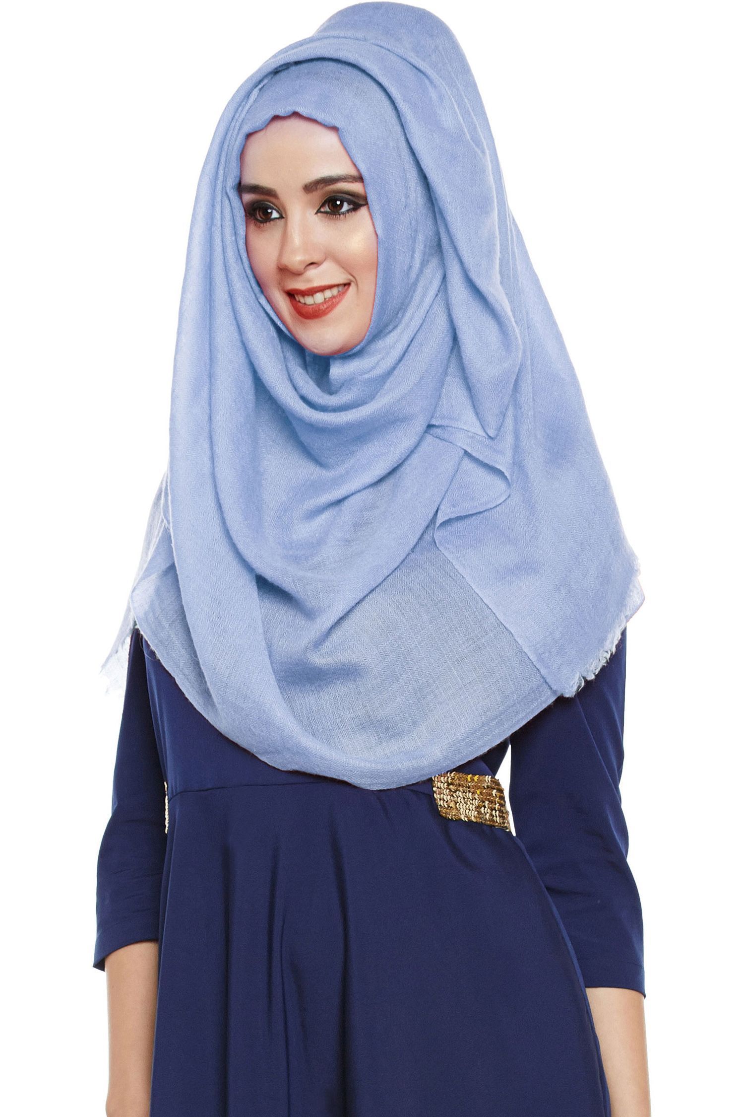 Women's Cashmere Hijab scarf｜Full Coverage